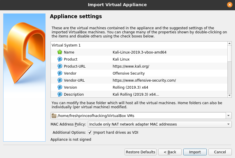 import kali