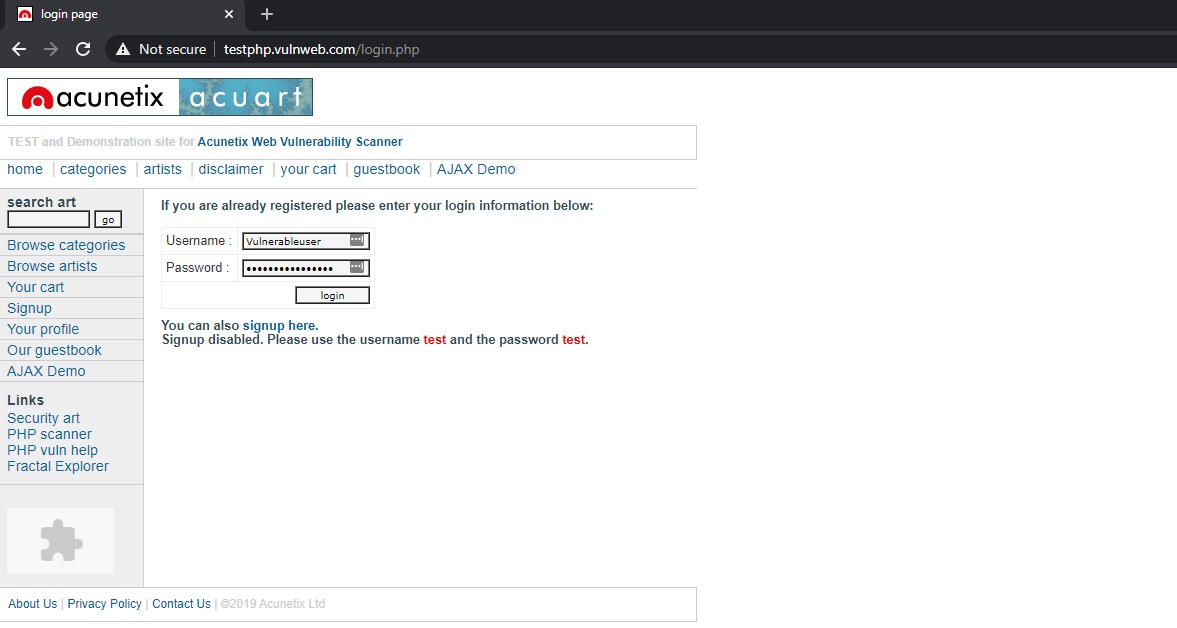 testvuln